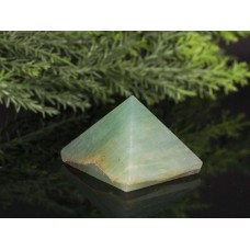 Piramit Şekilli Doğal Taş Yeşil Aventurin