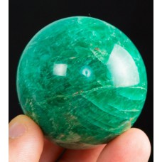 Üst kalite! Mükemmel Renk Yeşil Amazonit Küre - 48 mm