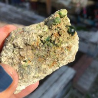 Demantoid Garnet (Yeşil) Garnet Minerali