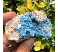 Mavi Shattuckite Mineral Örneği