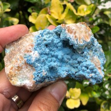 Mavi Shattuckite Mineral Örneği